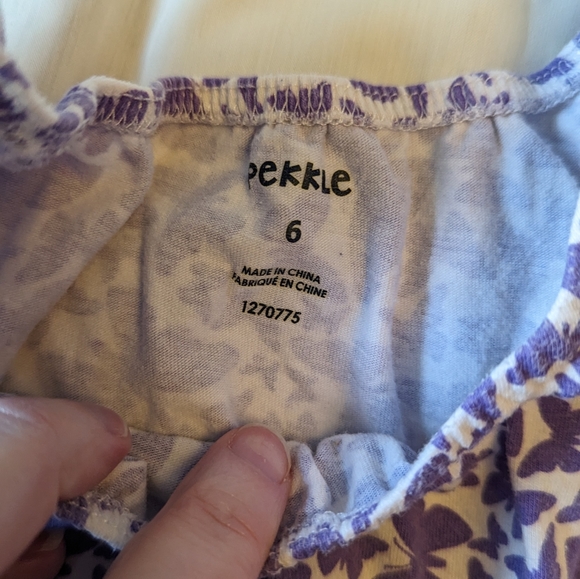 🔖 4 for $20 Lot of 2 size 6-7 sleeveless fit & flare stretch dresses - Picture 6 of 6